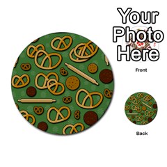 Bakery 4 Multi-purpose Cards (round)  by Valentinaart