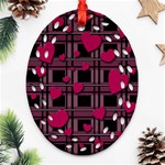 Harts pattern Ornament (Oval Filigree)  Front