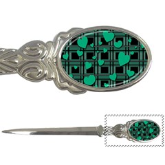 Green Love Letter Openers by Valentinaart