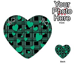 Green Love Playing Cards 54 (heart) 