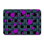 Purple love Small Doormat  24 x16  Door Mat