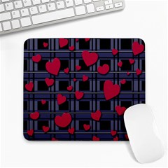 Decorative Love Large Mousepads by Valentinaart