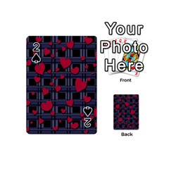 Decorative Love Playing Cards 54 (mini)  by Valentinaart