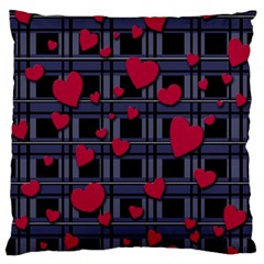 Decorative Love Standard Flano Cushion Case (one Side) by Valentinaart