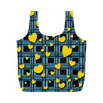 Love design Full Print Recycle Bags (M)  Front