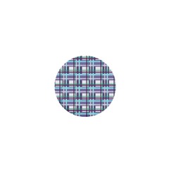 Decorative Plaid Pattern 1  Mini Buttons by Valentinaart