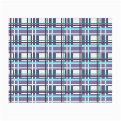 Decorative Plaid Pattern Small Glasses Cloth by Valentinaart