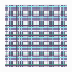 Decorative Plaid Pattern Medium Glasses Cloth by Valentinaart