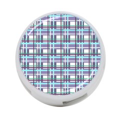 Decorative Plaid Pattern 4-port Usb Hub (one Side) by Valentinaart