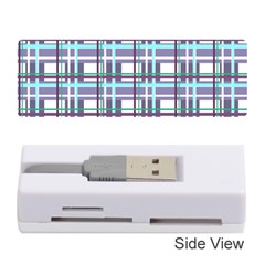 Decorative Plaid Pattern Memory Card Reader (stick)  by Valentinaart