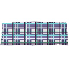 Decorative Plaid Pattern Body Pillow Case Dakimakura (two Sides) by Valentinaart