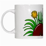 Boot in the grass White Mugs Left