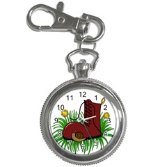 Boot In The Grass Key Chain Watches by Valentinaart