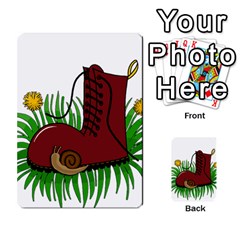 Boot In The Grass Multi-purpose Cards (rectangle)  by Valentinaart