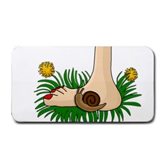 Barefoot In The Grass Medium Bar Mats by Valentinaart