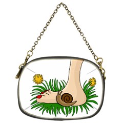 Barefoot In The Grass Chain Purses (one Side)  by Valentinaart