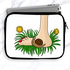 Barefoot In The Grass Apple Ipad 2/3/4 Zipper Cases by Valentinaart