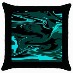 Hauntedlagoon Throw Pillow Case (black)