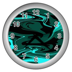 Hauntedlagoon Wall Clocks (silver) 