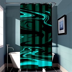 Hauntedlagoon Shower Curtain 36  X 72  (stall) 