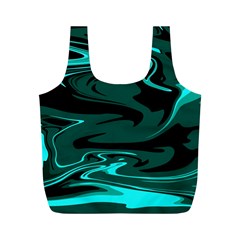 Hauntedlagoon Full Print Recycle Bags (m)  by designsbyamerianna