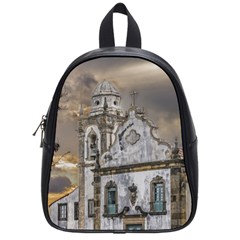 Exterior Facade Antique Colonial Church Olinda Brazil School Bags (small)  by dflcprints