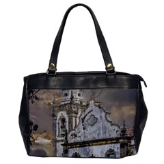 Exterior Facade Antique Colonial Church Olinda Brazil Office Handbags by dflcprints