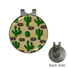 Cactuses Hat Clips With Golf Markers by Valentinaart