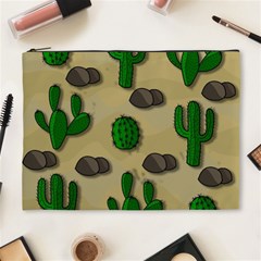 Cactuses Cosmetic Bag (xl) by Valentinaart