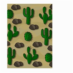 Cactuses Large Garden Flag (two Sides) by Valentinaart