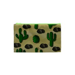 Cactuses Cosmetic Bag (xs) by Valentinaart