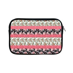 Cute Flower Pattern Apple Ipad Mini Zipper Cases by Brittlevirginclothing