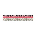 Cute Flower Pattern Flano Scarf (Mini) Front