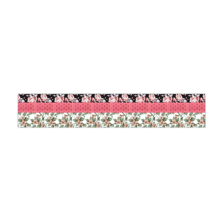 Cute Flower Pattern Flano Scarf (Mini)