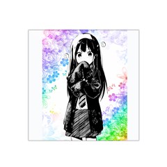 Shy Anime Girl Satin Bandana Scarf