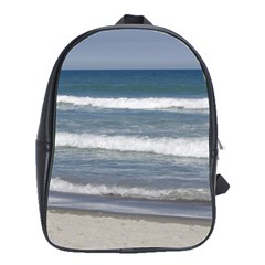 Ocean Waves School Bags(large)  by PhotoThisxyz