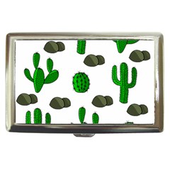 Cactuses 3 Cigarette Money Cases by Valentinaart