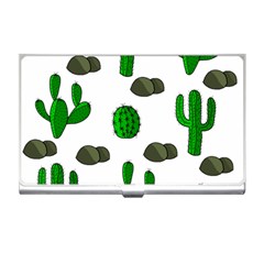 Cactuses 3 Business Card Holders by Valentinaart