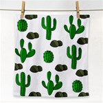 Cactuses 3 Face Towel Front