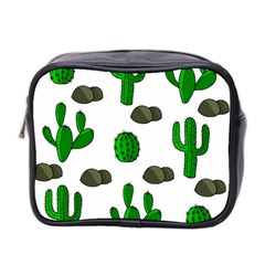 Cactuses 3 Mini Toiletries Bag 2-side by Valentinaart