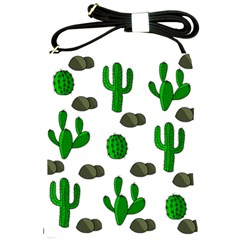 Cactuses 3 Shoulder Sling Bags by Valentinaart