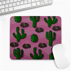 Cactuses 2 Large Mousepads by Valentinaart