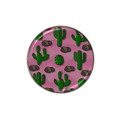 Cactuses 2 Hat Clip Ball Marker (4 Pack) by Valentinaart