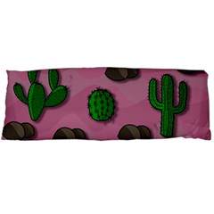 Cactuses 2 Body Pillow Case (dakimakura) by Valentinaart