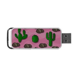 Cactuses 2 Portable Usb Flash (two Sides) by Valentinaart