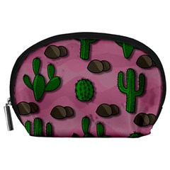 Cactuses 2 Accessory Pouches (large)  by Valentinaart