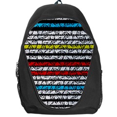 Simple Colorful Design Backpack Bag by Valentinaart