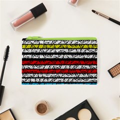 Simple Colorful Design Cosmetic Bag (xs) by Valentinaart