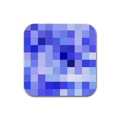 Pixie Blue Rubber Square Coaster (4 Pack) 