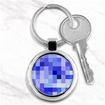 Pixie Blue Key Chains (Round)  Front